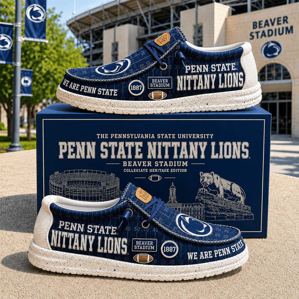 Penn State Nittany Lions Beaver Stadium Shoes We Are Penn State Merch Football Fan Gifts - Merchluma