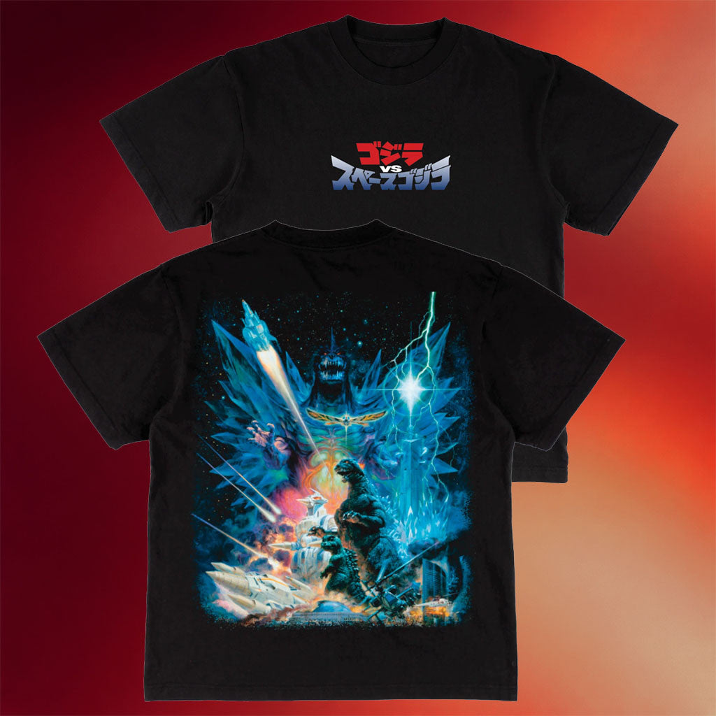 Godzilla Merch 2026 Godzilla Vs SpaceGodzilla Poster T-Shirt Unique Gifts For Son - Merchluma