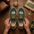 Green Bay Packers Shoes Game Day Gear Packers Merch Gift For Football Lovers - Merchluma