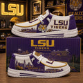 LSU Tigers Shoes 2026 Game Day Shoes LSU Tigers Merch Present For Football Lovers - Merchluma