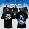 Teddy Swims The Ugly Europe And UK Tour 2027 T-Shirt Black Teddy Swims Tour Merch Fan Gifts - Merchluma