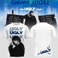 Teddy Swims Merch The Ugly Europe And UK Tour 2027 T-Shirt White Present For Music Lovers - Merchluma