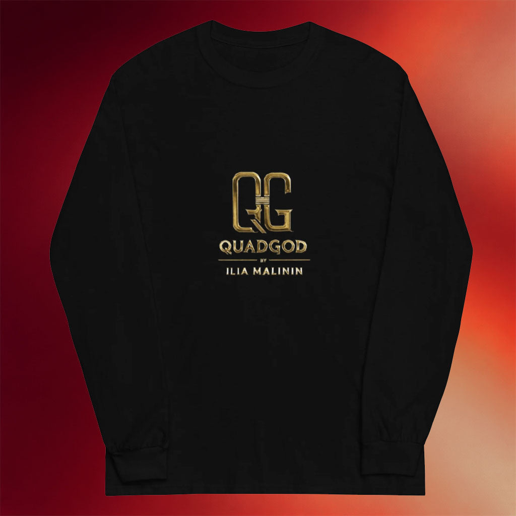 Quad God Merch Quad God By Ilia Malinin Long Sleeve Shirt Unique Gifts For Brothers - Merchluma
