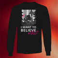 Shark Robot Merch 2026 Spindlehorse I Wanna Believe Long Sleeve Shirt Boyfriend Gifts - Merchluma