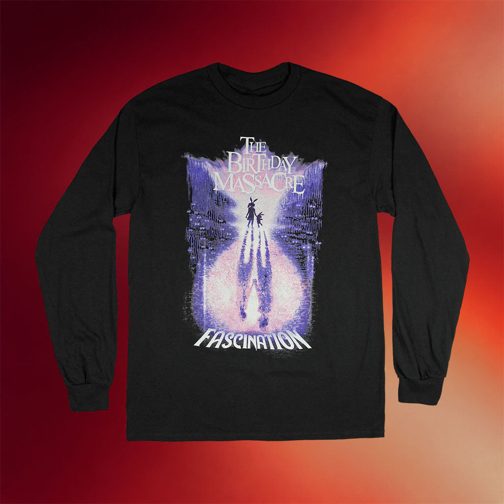 The Birthday Massacre Merch 2026 Fascination Long Sleeve T-Shirt The Birthday Massacre Shirt - Merchluma