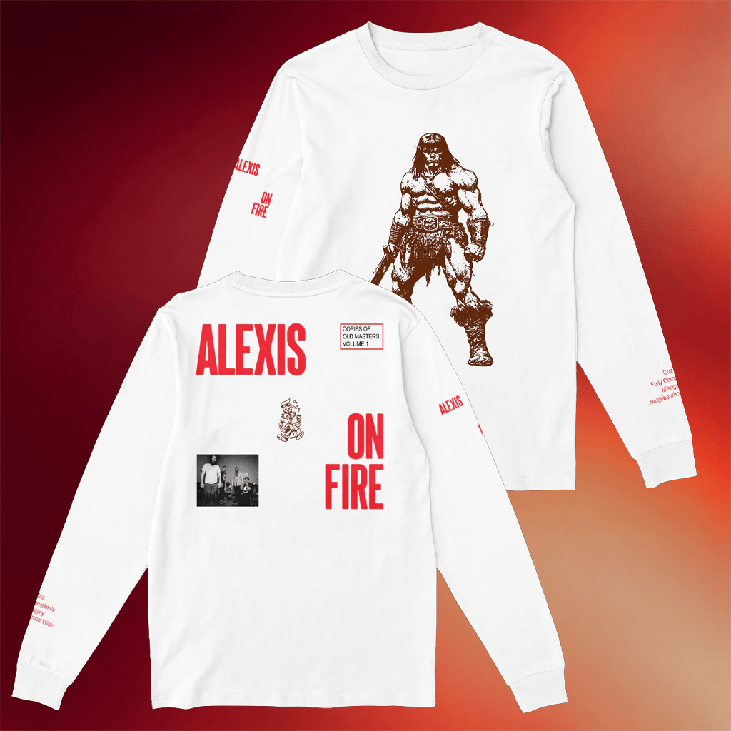 Alexisonfire Merch Barbarian Long Sleeve T-Shirt Alexis On Fire Shirt Gifts For Band Fans - Merchluma