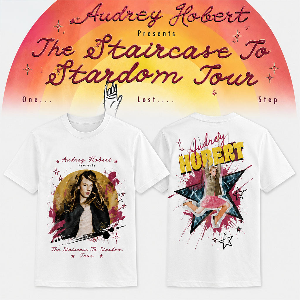 Audrey Hobert Merch The Staircase To Stardom Tour Shirt Gifts For Music Fans - Merchluma