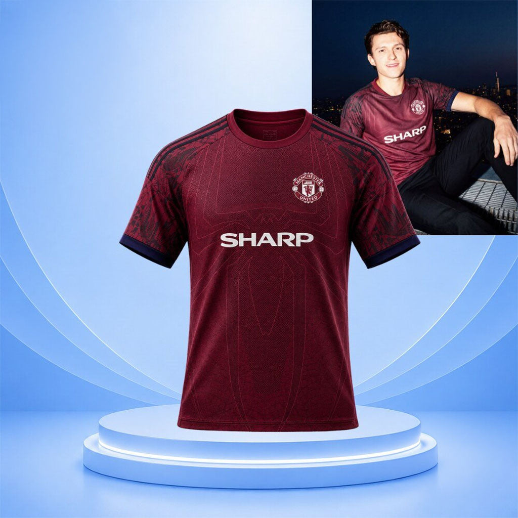 Spiderman Manchester United Spider Man Brand New Day Jersey Shirt Gifts For Movie Fan - Merchluma