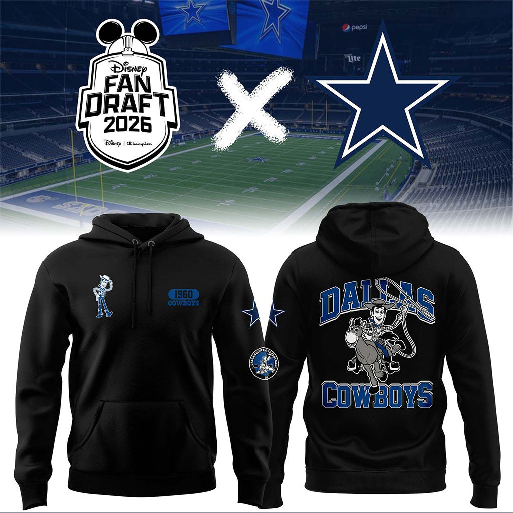 Dallas Cowboys Woody Toy Story Graphic Hoodie Dallas Cowboys Merch Gifts For Football Fan - Merchluma