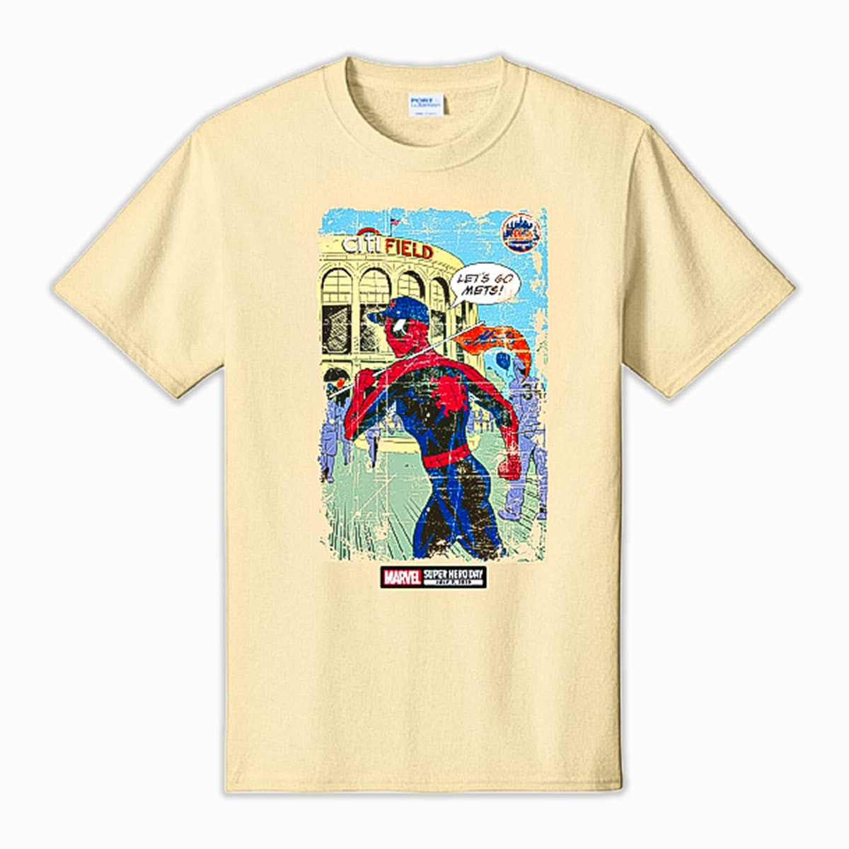 2026 Marvel X New York Mets Spider-Man Shirt Super Hero Day T-Shirt NY Mets Merch Fan Gifts - Merchluma