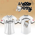 Visalia Rawhide X Hello Kitty Classic Striped 2026 Night Game Jersey Visalia Rawhide Merch - Merchluma