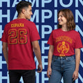 Spain FIFA World Cup Merch 2026 Campeones Espana 26 Shirt Gift For Football Lovers - Merchluma