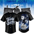 Teddy Swims Merch The Ugly Europe And UK Tour 2027 Baseball Jersey Gift For Music Lovers - Merchluma