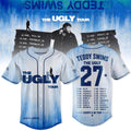 Teddy Swims Merch The Ugly Europe And UK Tour 2027 Baseball Jersey Best Gift For Music Lovers - Merchluma