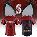 Seattle Mariners x Spider-Man Brand New Day 2026 Theme Game Jersey Seattle Mariners Merch - Merchluma