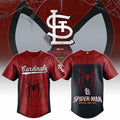 St Louis Cardinals x Spider-Man Brand New Day 2026 Theme Game Jersey Cardinals Merch Fan Gifts - Merchluma