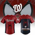 Washington Nationals X Spider-Man Brand New Day 2026 Theme Game Jersey Nationals Merch Gifts - Merchluma