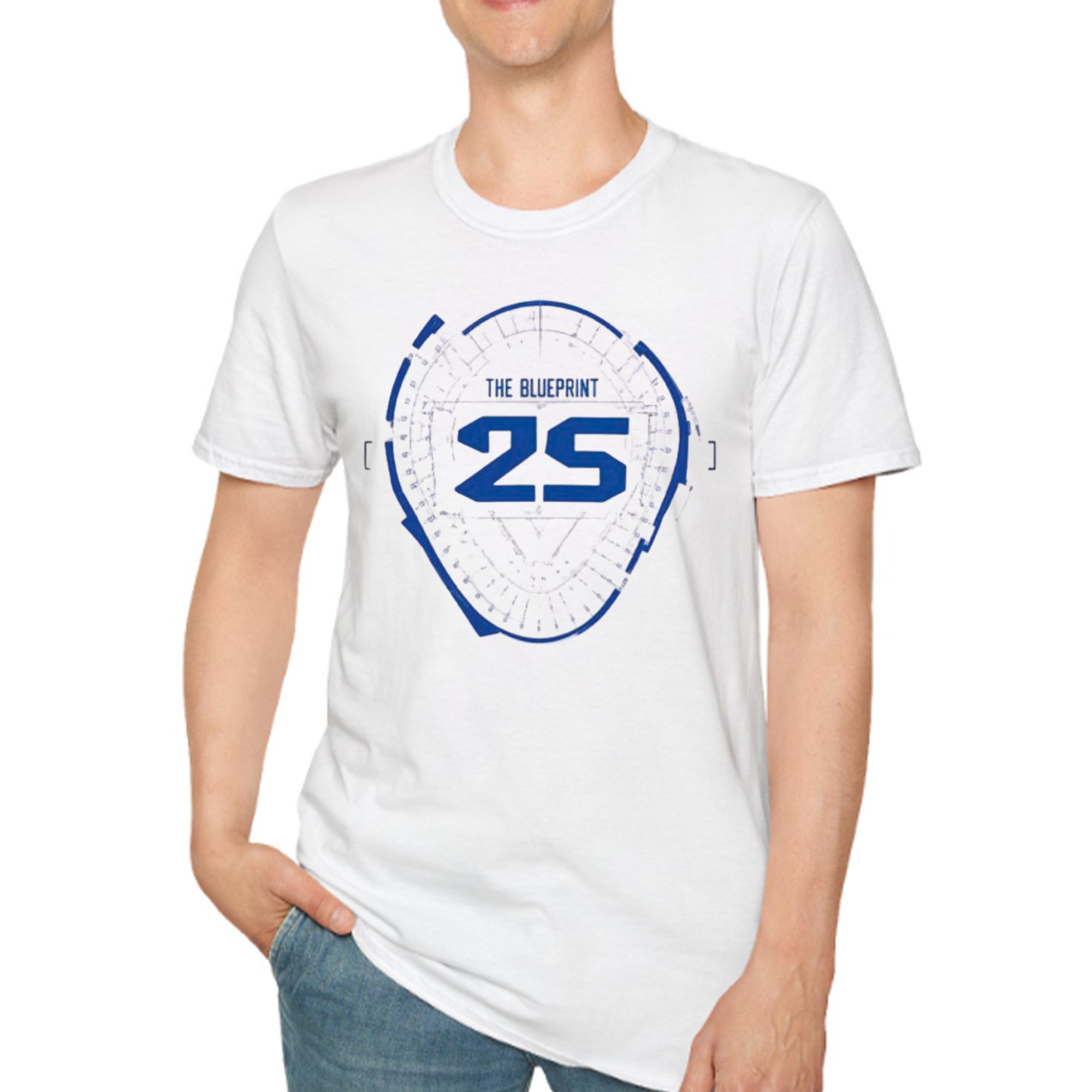 Jay Z The Blueprint 25 Stadium Shirt White Jay Z Merch Present For Hip Hop Fans - Merchluma