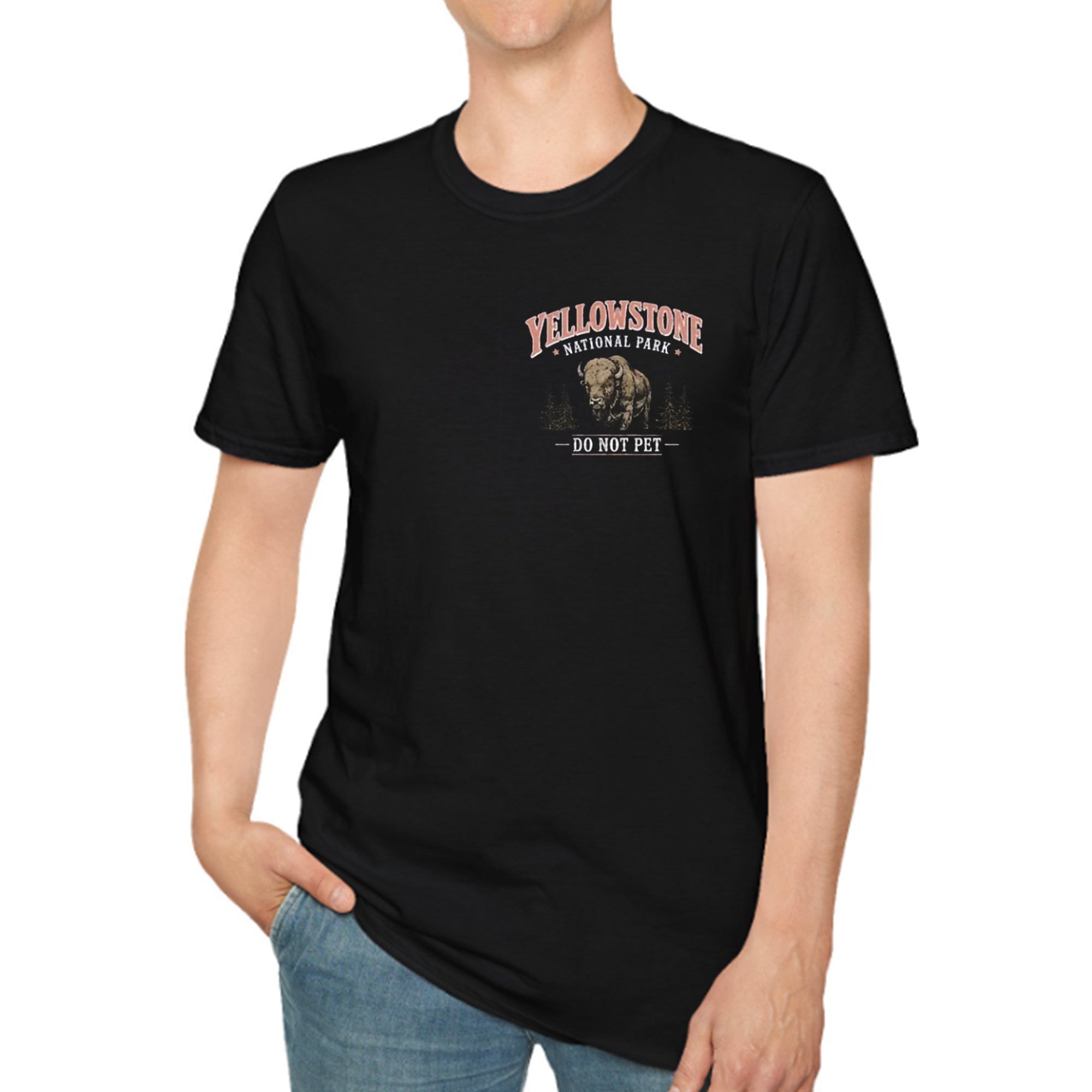 Yellowstone National Park Do Not Pet Shirt Funny Bison Meme Tee Wildlife Lover Gifts - Merchluma