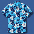 2026 Everett AquaSox Margaritaville Night Hawaiian Shirt Hibiscus Floral AquaSox Merch - Merchluma