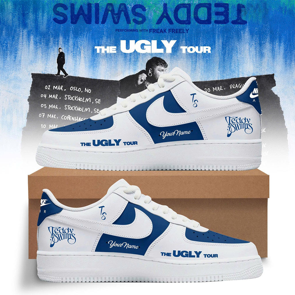 Custom Teddy Swims The Ugly Europe And UK Tour 2027 Shoes Teddy Swims Merch Fan Gifts - Merchluma
