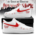Personalized Motionless In White Merch The Sweat & Blood Tour 2026 Signature Sneakers Fan Gifts - Merchluma