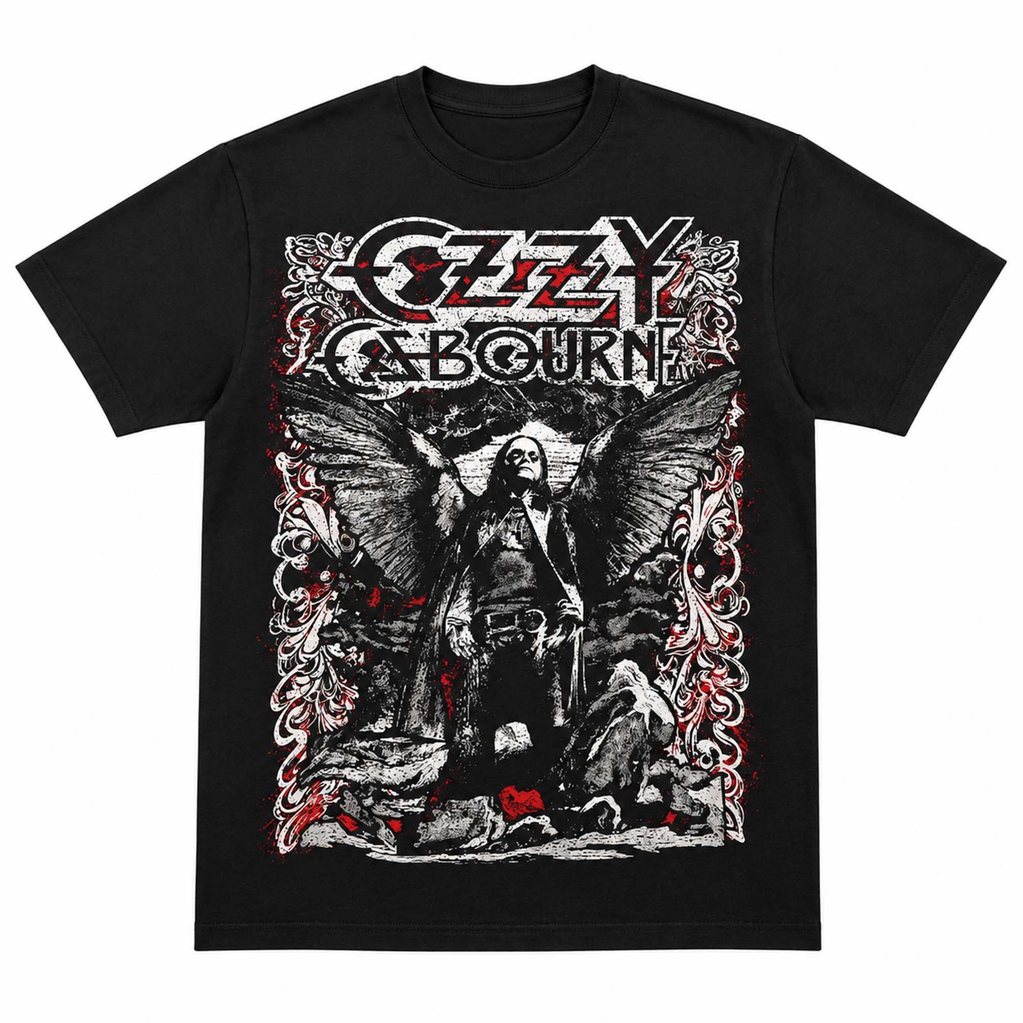 2026 Ozzy Osbourne Prince Of Darkness Shirt Ozzy Osbourne Merch Gift For Music Lovers - Merchluma