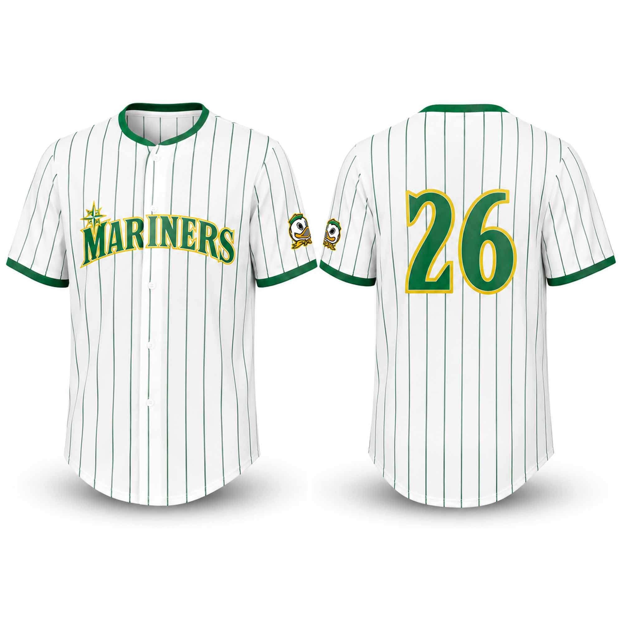 2026 Mariners University Of Oregon Day Jersey Seattle Mariners Merch Gift For Brothers - Merchluma