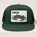 2026 New Blue Crab Pinche Trucker Snapback Hat Birthday Presents For Boyfriend - Merchluma