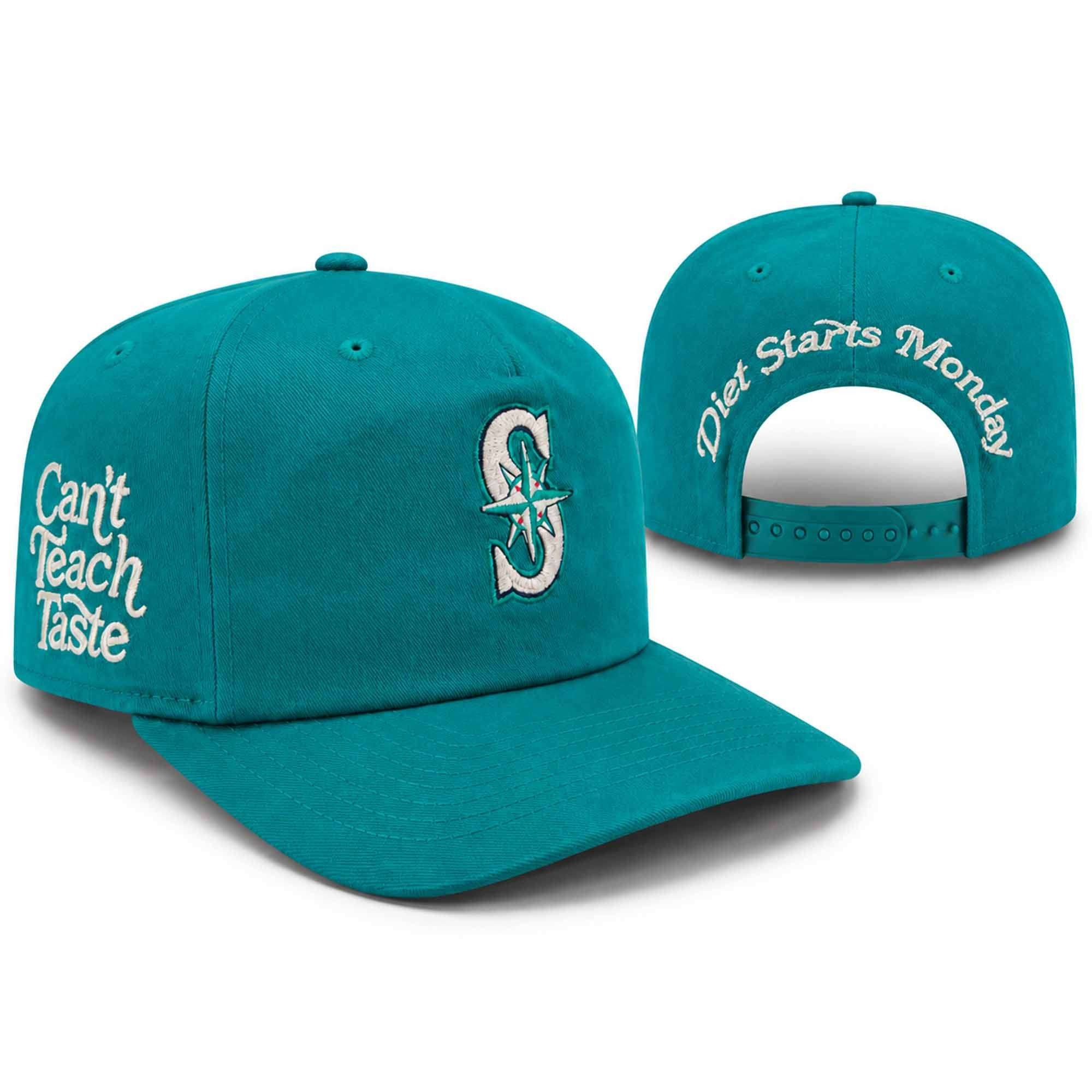 2026 Mariners The Diet Starts Monday Hat Embroidered Can't Teach Taste Seattle Mariners Merch - Merchluma