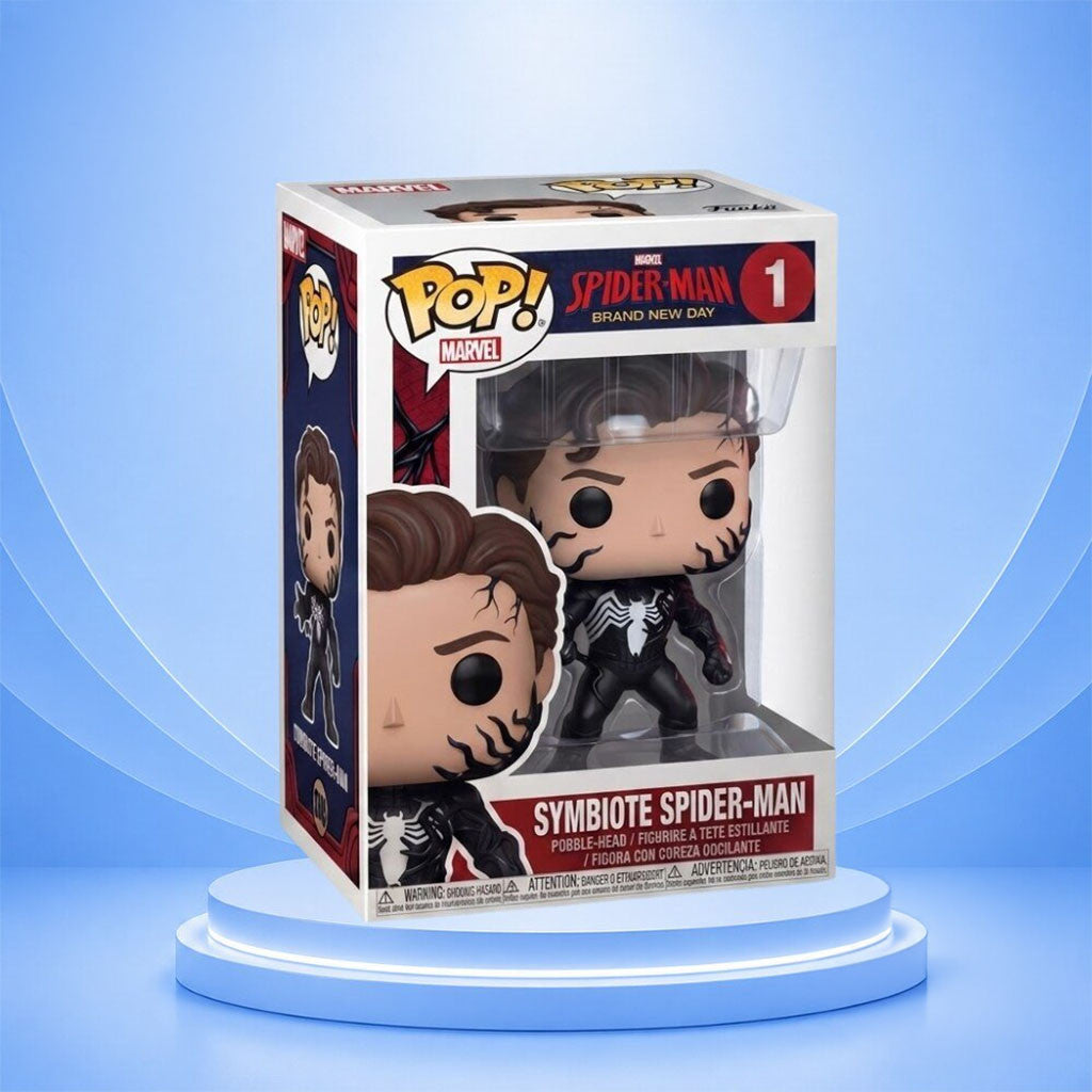 Symbiote Spider Man Brand New Day Funko Pop Movie Lover Display Room Decor - Merchluma