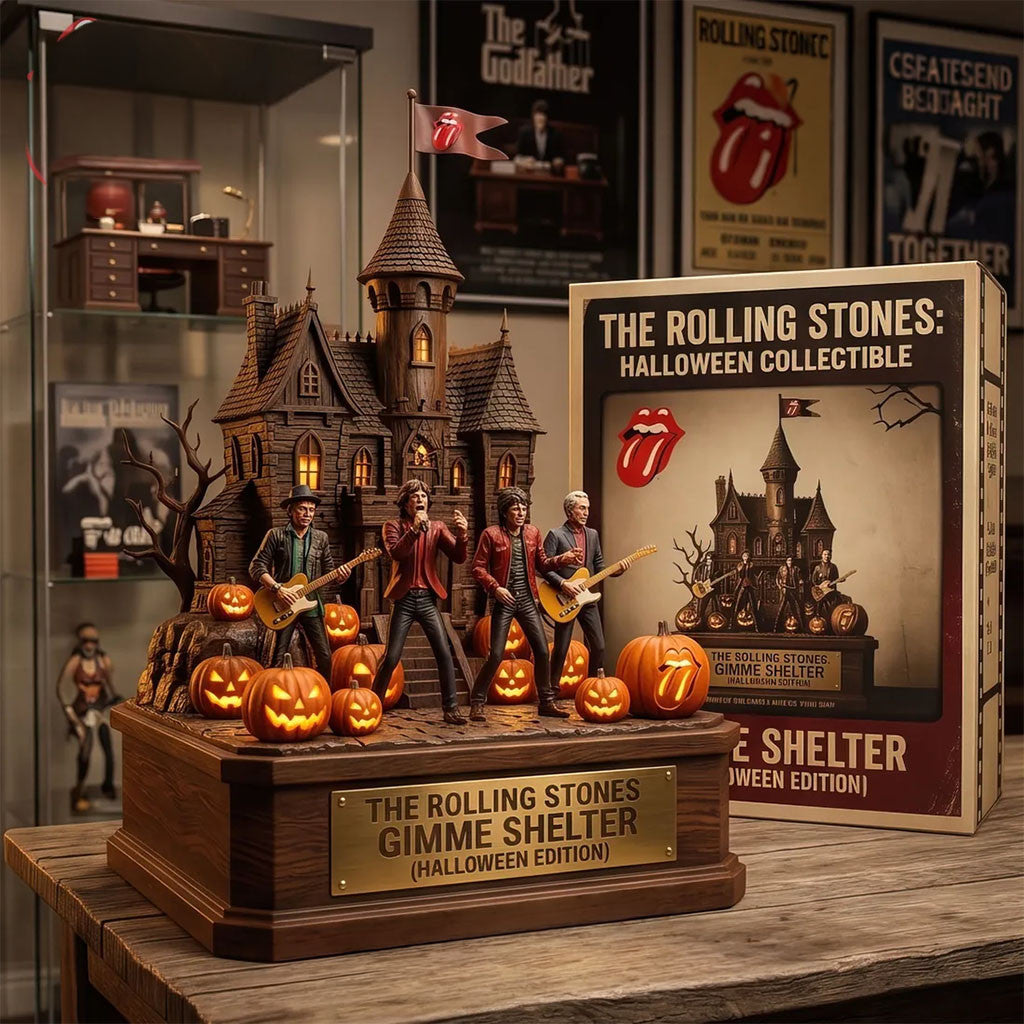 The Rolling Stones Halloween 2026 Acrylic Plaque Gimme Shelter The Rolling Stones Merch Gifts - Merchluma
