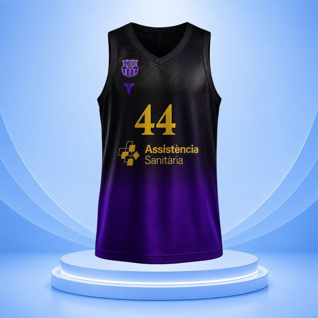 FC Barcelona X Kobe Second Kit 2026 27 Basketball Jersey FC Barcelona Merch Fan Gifts - Merchluma