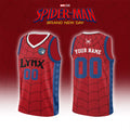 Custom Minnesota Lynx X Spider-Man Brand New Day 2026 Basketball Jersey Minnesota Lynx Merch - Merchluma