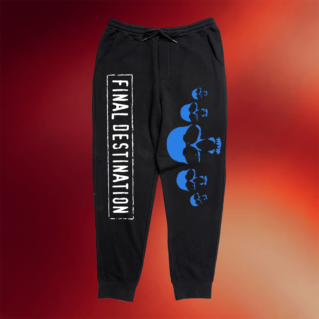 StudioHouse Designs Merch 2026 Final Destination Sweatpants Horror Lover Gift For Dad - Merchluma