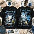 Snoopy Avatar The Way of Water Pandora Shirt Avatar Merch Gifts For Cartoon Lovers - Merchluma