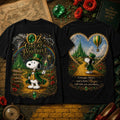 Snoopy Wizard Of Oz Emerald City Fantasy Movie T-Shirt The Wizard Of Oz Merch Fan Gifts - Merchluma