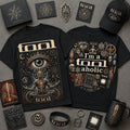 TOOL Merch I'm a Toolaholic Sacred Eye Vintage Shirt Gifts For Music Fans - Merchluma