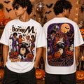 Boney M And Shaun The Sheep Halloween T-Shirt Boney M Merch Gifts For Halloween - Merchluma