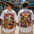 Robert Pattinson And Scoobi Doo SummerWeen T-Shirt Suns Out Fangs Out Shirt Him Gifts - Merchluma