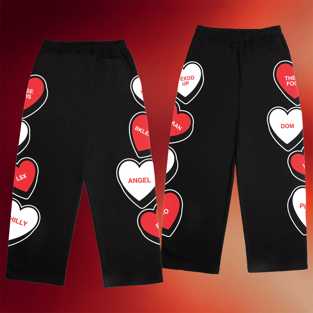 These Foos Merch These Foos Valentines Sweatpants Valentines Gifts For Her - Merchluma