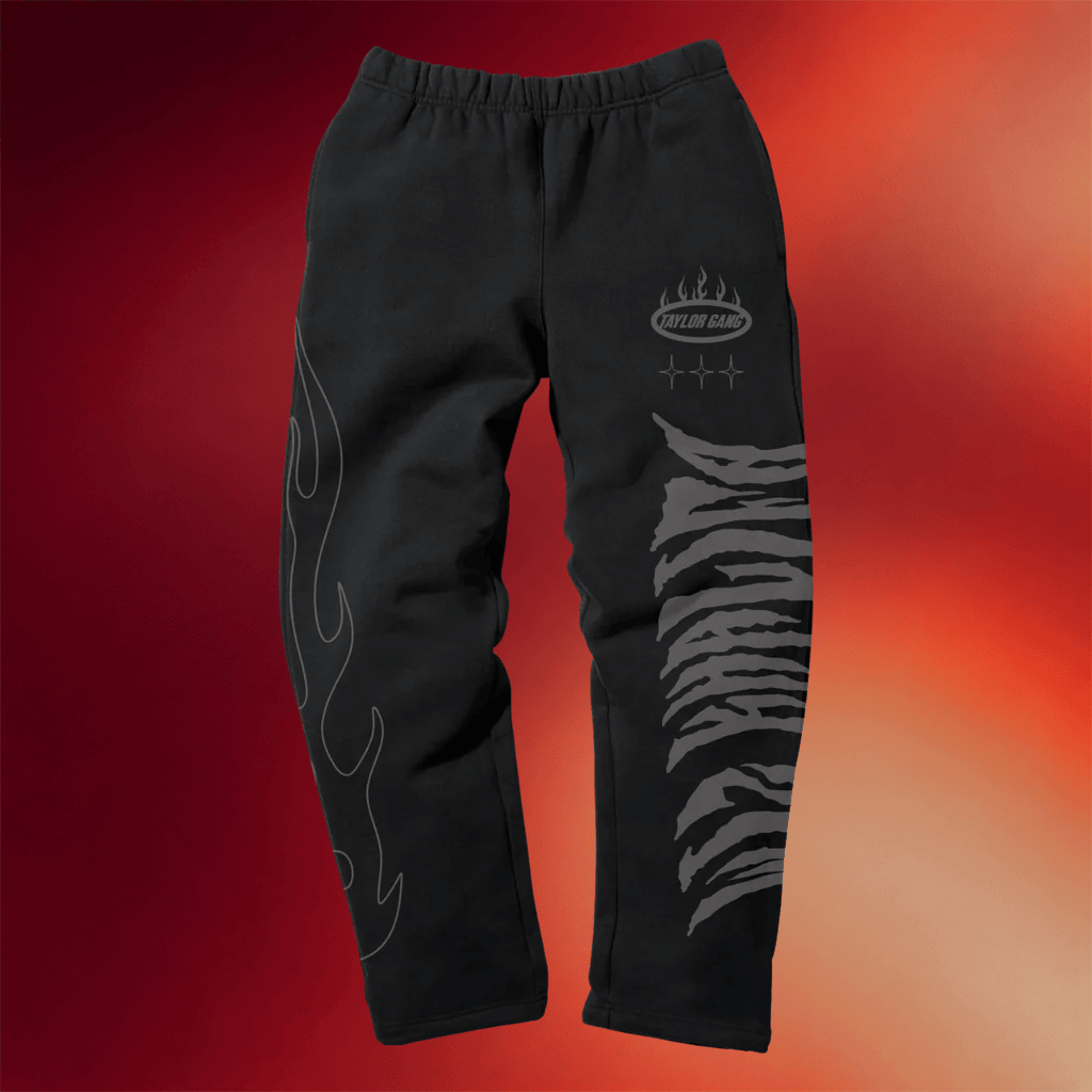 Wiz Khalifa Merch 2026 Ghost Sweatpants Taylor Gang Merch Gifts For Rap Lovers - Merchluma