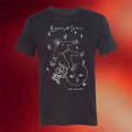 Electric Lady Studios Merch 2026 Daniel Johnston X ELS Lost In Space T-Shirt Black Fan Gifts - Merchluma