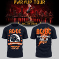 ACDC X UTSA Roadrunners Football Power Up Tour 2026 T-Shirt ACDC Concert Merch Band Fan Gifts - Merchluma