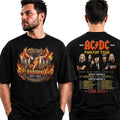 AC DC 53rd Anniversary 1973-2026 High Voltage Rock And Roll World Tour T-Shirt AC DC Band Merch - Merchluma