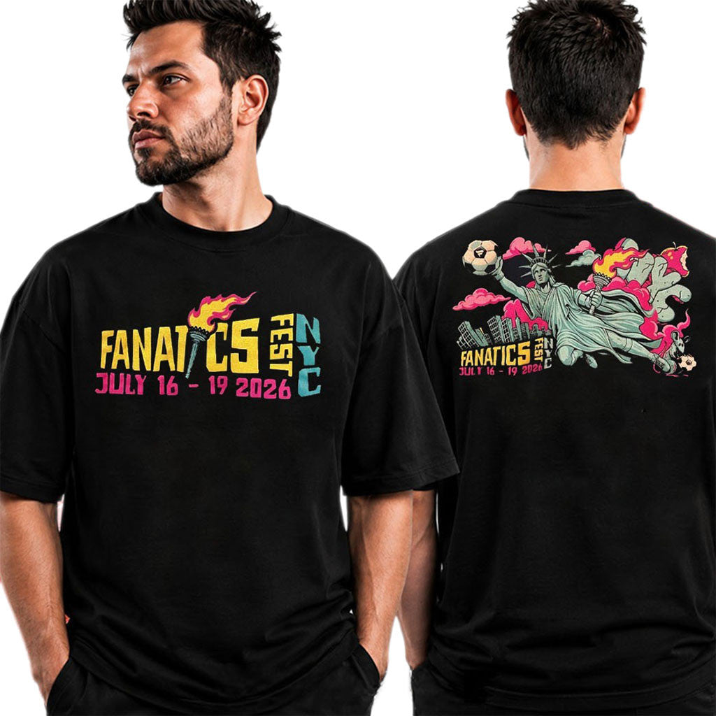 Fanatics Fest NYC 2026 Merch Statue Of Liberty T-Shirt Unique Gift For Brothers - Merchluma
