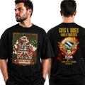 Guns N Roses Raleigh NC Event Poster T-Shirt GNR World Tour Merch Gift For Music Lovers - Merchluma