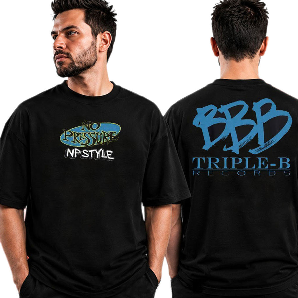 No Pressure NP Style T-Shirt 2026 BBB Triple-B Records Shirt No Pressure Merch Fan Gifts - Merchluma