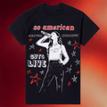 Olivia Rodrigo Merch So American T-Shirt Guts Live Shirt Music Related Gifts For Guys - Merchluma