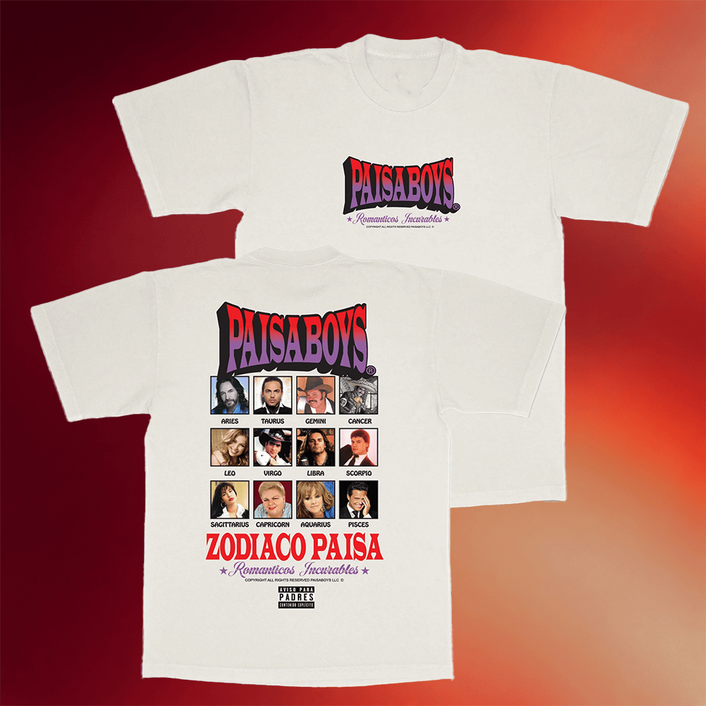 Paisaboys Merch Zodiaco Paisa T-Shirt Paisaboys Shirt Birthday Gift For Father - Merchluma